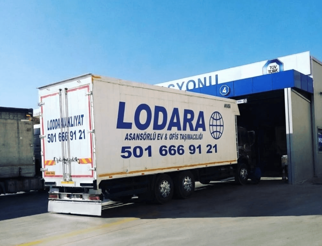 Lodara Nakliyat kamyonu ile taşıma hizmeti